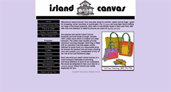 Desktop Screenshot of islandcanvas.com